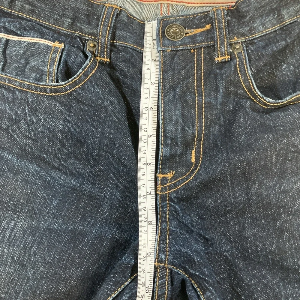 Converse One Star Jeans Mens 30x30 Selvedge Dark Wash Vintage Straight
